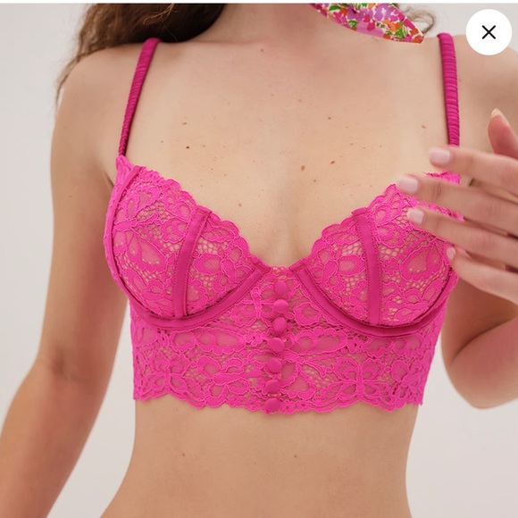 For Love and Lemons Butterfly‎ Lace Underwire Bra - Picture 6 of 7